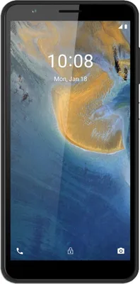 Produktbild von cofi1453® Silikon Hülle Basic kompatibel mit ZTE BLADE A31 Case TPU Soft Handy Cover Schutz in Schwarz