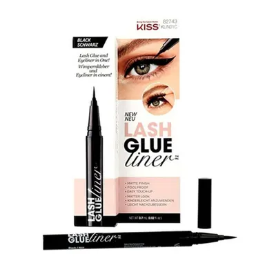 Produktbild von Kiss Wimpernkleber Liner schwarz