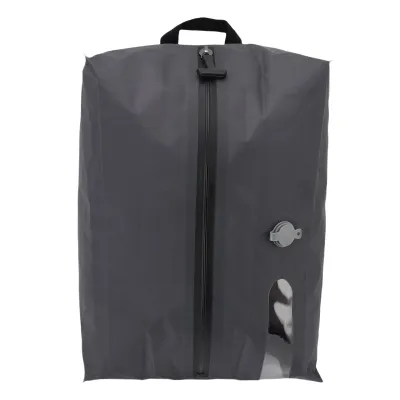 Image de Sac de voyage sous vide, gain de place, étanche, 70d TPU, 16 l, réutilisable, sac de compression sous vide pour valises, sacs à dos, bagages, gris