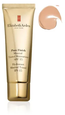Imagen del producto de Elizabeth Arden Pure Finish, crema hidratante con color, tono 04 Profundo, SPF 15, 50 ml. *Producto de muestra