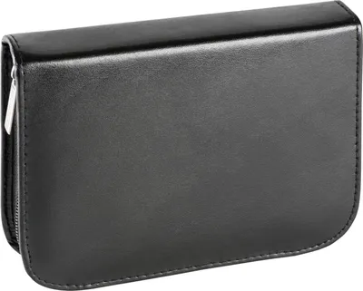 Produktbild von 3X BRUNNEN 104905790 Schüler-Etui Leder schwarz 1Klappe