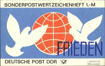 Produktbild von Briefmarken DDR 1986 Mi SMHD28 (kompl.Ausg.) postfrisch Frieden