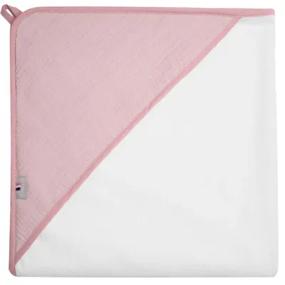 Produktbild von Badecape Jeanne - 75 x 75 cm - Altrosa | by SEVIRA KIDS