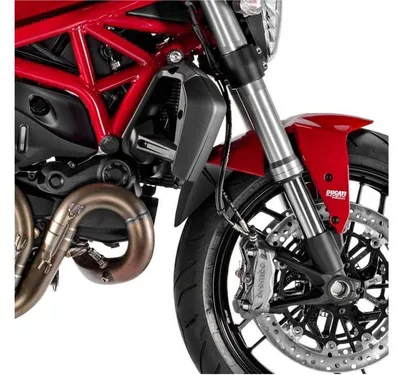 Produktbild von PUIG 3897N Verlängerung des vorderen Schutzblechs passend fuer DUCATI MONSTER 1200 S Schwarz