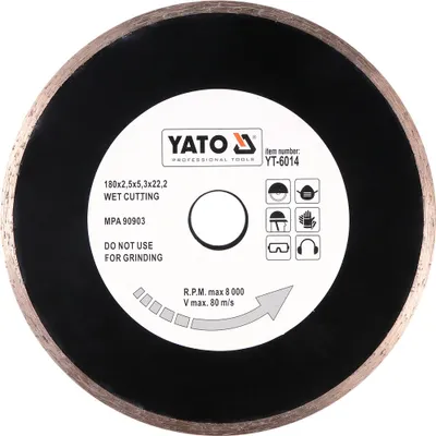 Obrázek produktu pro Yato YT-6014, 18 cm, Ocel, 1 kusů