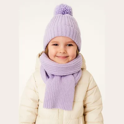 Immagine prodotto di Sciarpe Minoti viola taglie 68 e 80 per bambine