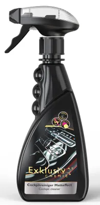 Produktbild von Exklusiv Chemie Cockpitpflege Auto | Cockpitreiniger | Für Armaturenbrett und Kunststoffoberflächen | Autopflege Innenraum 500ml