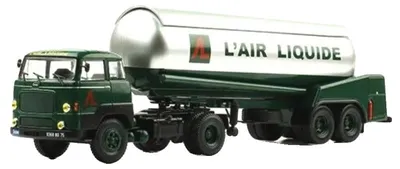 Image de Modèle réduit de camion articulé, échelle 1:43, structure en zinc moulé sous pression, convient aux personnes âgées de 14 ans et plus, poids env. 0,25 kg, compatible avec les collections de camions articulés