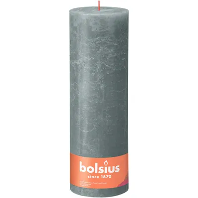 Produktbild von Rustikale Kerze, Block 300/100 Eukalyptus Grün