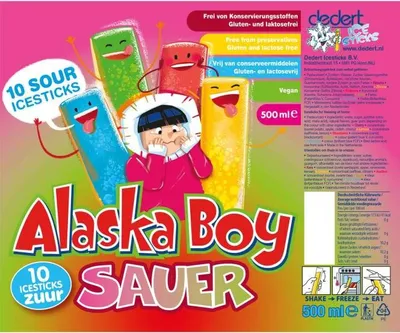 Produktbild von Alaska Boy Icesticks Sauer 10x50ml