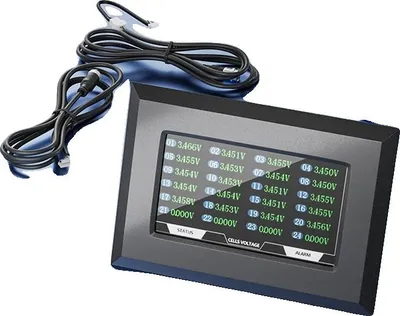 Zdjęcie produktu dla System monitorowania baterii litowej, 4,3-calowy wyświetlacz LCD, inteligentna ochrona, JK-LCD4.3