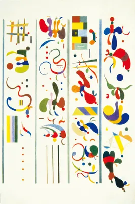 Obrázek produktu pro Wassily Kandinsky Art Print Picture - Order, 1935 (120 x 180 cm)