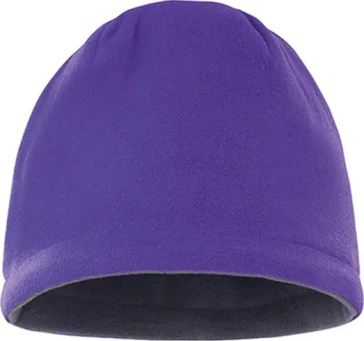 Produktbild von Result Winter Essentials R374X | Reversible Fleece Skull Hat Wintermütze - Farbe: Purple/Charcoal Grey - Größe: One Size