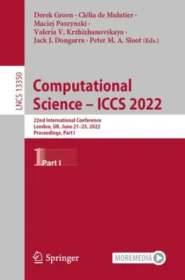 Zdjęcie produktu dla Computational Science - ICCS 2022