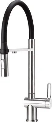 Image de Kitchen faucet with filter and flexible spout