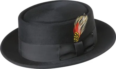 Bailey Pork Pie Jett in schwarz
