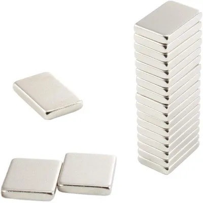 Zdjęcie produktu dla Silne magnesy neodymowe 12 x 8 x 2 mm, 20 sztuk
