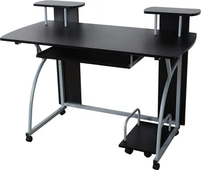 Produktbild von Moderner schwarzer Computertisch