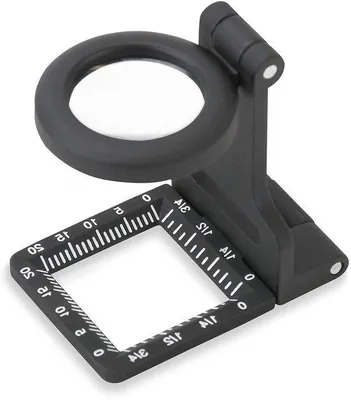 Productafbeelding van Zakloep - Draadmeter - Details Inspecteren - 6.5x Vergroting - 6.5 x - Zwart