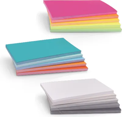 Produktbild von magnetoplan Moderationskarten-Set 2 200 x 100 mm 750 Stück