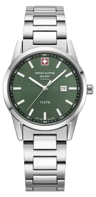 Produktbild von Swiss Alpine Military Damen Uhr Analog Quarz 7767.1134SAM Edelstahl