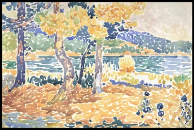 Immagine prodotto di Poster 91,5x61cm Pines, Henri-Edmond Cross Vintage per il salotto
