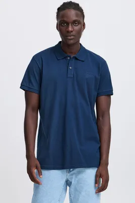 Produktbild von Blend BHERIC Herren Poloshirt Polohemd T-Shirt 100% Baumwolle regular fit