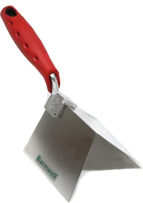 Produktbild von Eckkelle aus Edelstahl mit 12,7 cm Außenkante