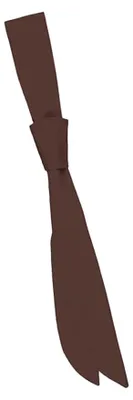 Image de Karlowsky - Cravate « Service » pour hommes/femmes Unie LT3583 (taille unique) (marron clair)