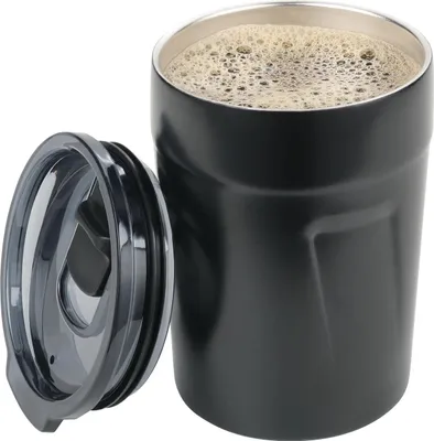 Obrázek produktu pro TROIKA ESPRESSO DOPPIO, Černá, Nerezová ocel, Nerezová ocel, Plast, Káva, 160 ml