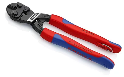 Image de Pince à boulons compacte CoBolt 200 mm, œillet en acier, 2K, Knipex | 4003773080046