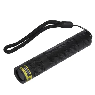 Image de Lampe de poche UV 365nm LED en alliage d'aluminium, lumière noire à piles pour les scorpions, l'urine d'animaux domestiques, la résine et l'inspection des minéraux