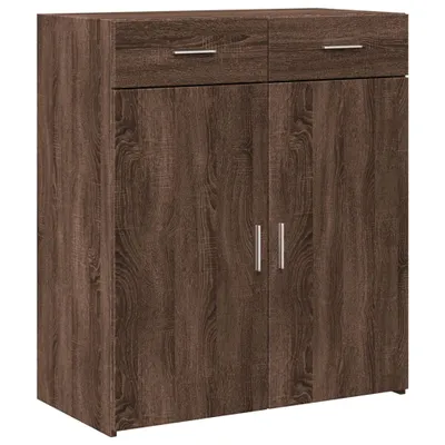 Obrázok produktu pre vidaXL Príborník hnedý dubový vzhľad 80x42,5x93 cm materiál na báze dreva