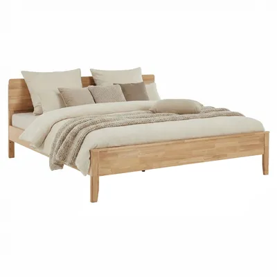 Obrázek produktu pro Kondela Manželská postel Noemi 180x200 cm - přírodní