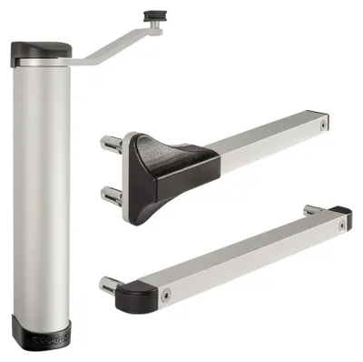 Image de Ferme portail hydraulique Lion argent - LOCINOX - P00008967-SILV