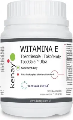 Obrázek produktu pro Kenay vitamin E tokotrienoly a tokoferoly Tocogaia Ultra 300 kapslí BI7172