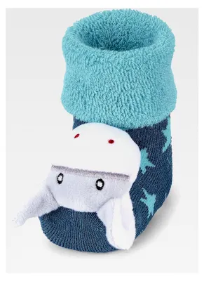 Produktbild von Rasselsocken für Jungen mit Esel-Motiv