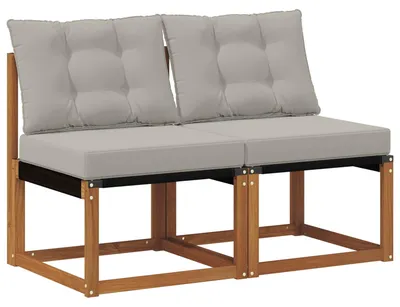 Produktbild von vidaXL 2 Stück Outdoor Mittelsofa