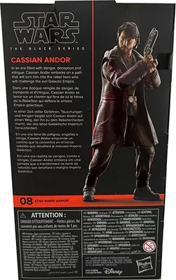 Image de Hasbro Star Wars : Andor Black Series Figurine Cassian Andor 15 cm