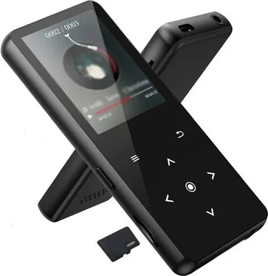 Zdjęcie produktu dla Odtwarzacz muzyczny Bluetooth o pojemności 32 GB z głośnikami Hi-Fi Lossless HD, obsługujący karty SD o pojemności do 128 GB