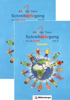 Obrázek produktu pro ABC der Tiere 1 - Schreiblehrgang Druckschrift, Kompakt · Neubearbeitung