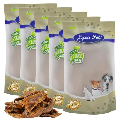 Produktbild von 5 kg Lyra Pet® Dörrfleisch Chips 4 - 10 cm