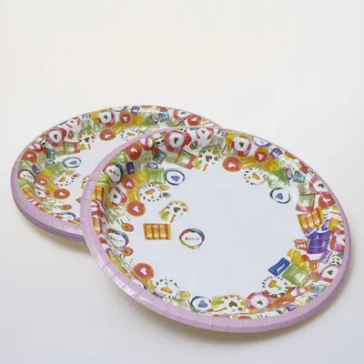 Produktbild von Papptellerset "Happy Birthday" - 20 Stück - bunt - 99172