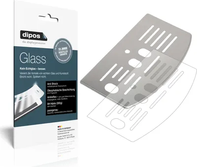 Produktbild von 1x Schutzfolie für De Longhi ECAM 23.120 Tropfblech matt - Anti-Shock 9H Folie dipos Glass Kunststoffglas