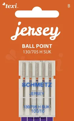 Obrázok produktu pre Ihly na pleteninu TEXI JERSEY 130/705 H SUK 5x100