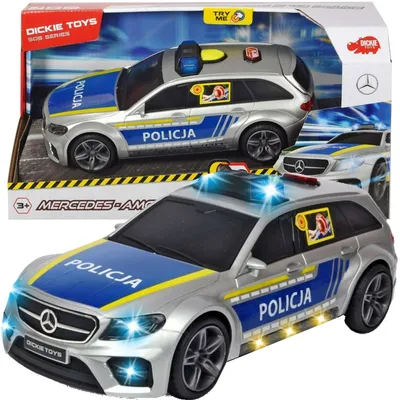 Obrázok produktu pre Dickie Toys SOS Mercedes-Benz policajné auto