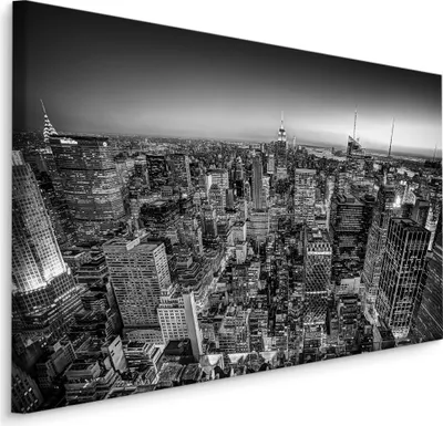 Produktbild von Fabelhafte Canvas LEINWAND BILDER 40x30 cm XXL Kunstdruck Stadt Architektur Geometrie