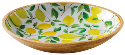 Produktbild von ZASSENHAUS Schale LEMON, Mango, Ø 35 cm x 6 cm