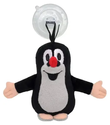 Produktbild von Der kleine Maulwurf mit Saugnapf 10cm – Plüschfigur für Auto & Fenster, ab 0 Monate
