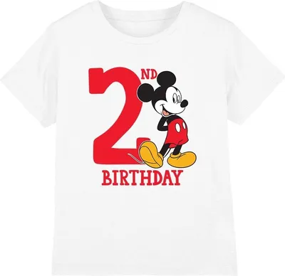 Obrázek produktu pro Disney - Dětské tričko - 2. narozeniny TV3199 (104) (Bílá)